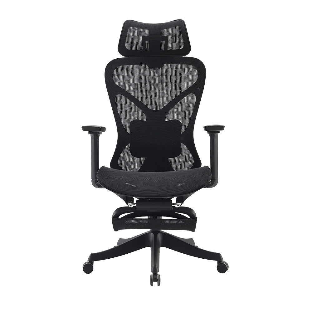 5128-1 Sedia ergonomica con cuscino cavo, sedia per computer, sedia girevole, sedia da ufficio reclinabile