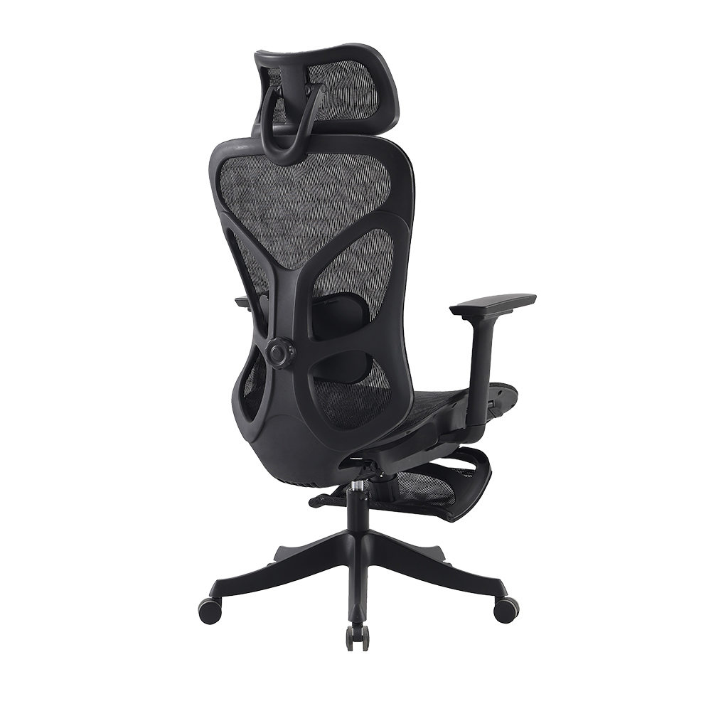 5128-1 Sedia ergonomica con cuscino cavo, sedia per computer, sedia girevole, sedia da ufficio reclinabile
