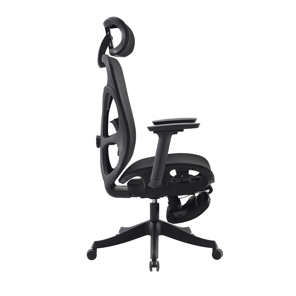 5128-1 Sedia ergonomica con cuscino cavo, sedia per computer, sedia girevole, sedia da ufficio reclinabile
