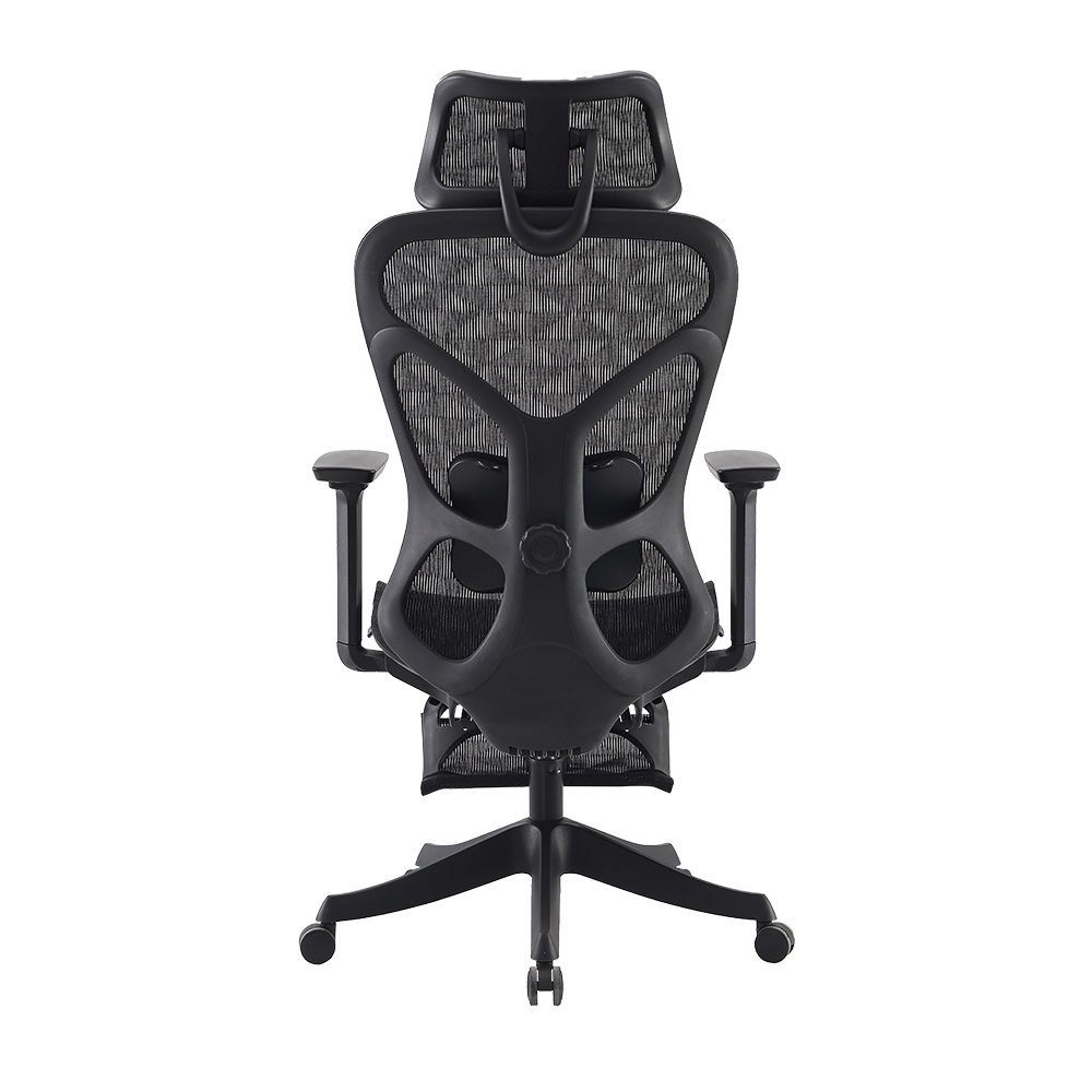 5128-1 Sedia ergonomica con cuscino cavo, sedia per computer, sedia girevole, sedia da ufficio reclinabile