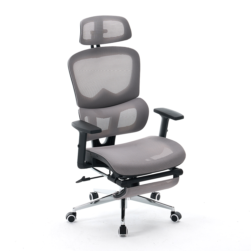 5122 Sedia da computer regolabile sedia ergonomica sedia in rete con braccioli 2D per home office