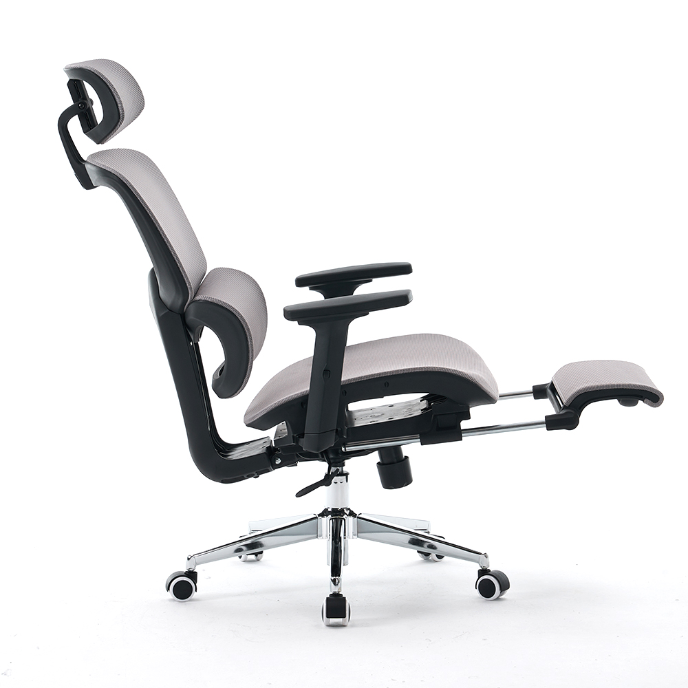 5122 Sedia da computer regolabile sedia ergonomica sedia in rete con braccioli 2D per home office