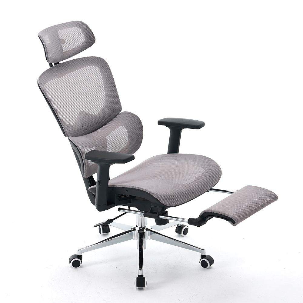 5122 Sedia da computer regolabile sedia ergonomica sedia in rete con braccioli 2D per home office