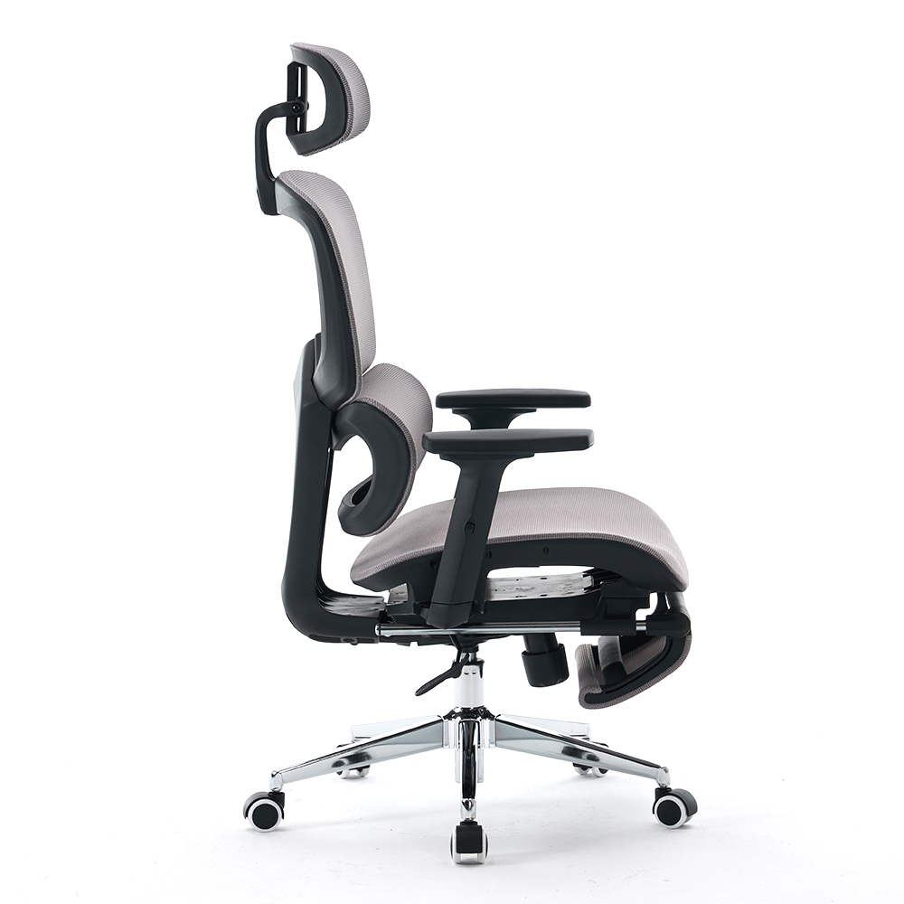 5122 Sedia da computer regolabile sedia ergonomica sedia in rete con braccioli 2D per home office