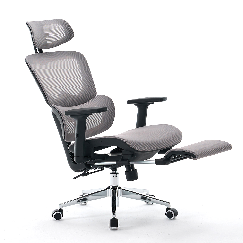 5122 Sedia da computer regolabile sedia ergonomica sedia in rete con braccioli 2D per home office