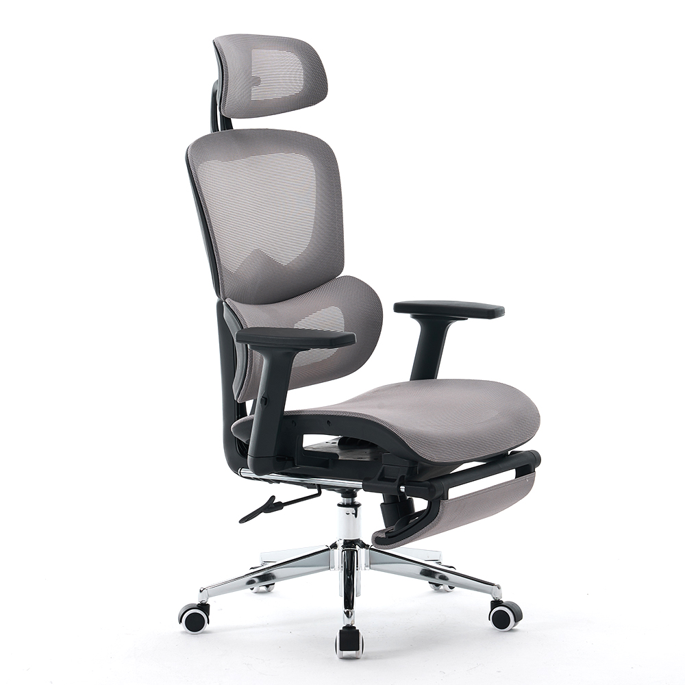 5122 Sedia da computer regolabile sedia ergonomica sedia in rete con braccioli 2D per home office